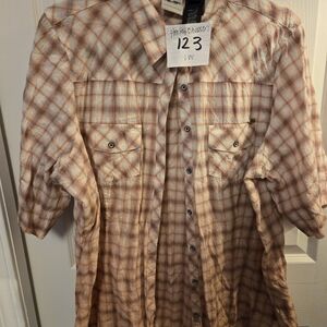 Harley-Davidson Plaid Button-Up Shirt